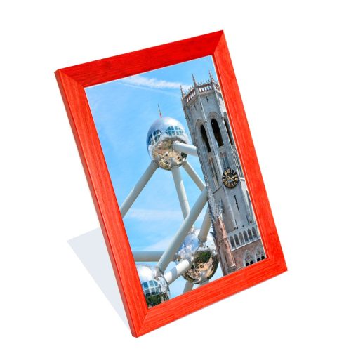 Brussels picture frame red