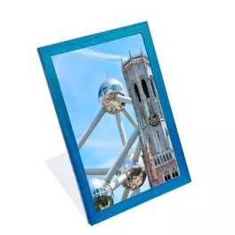 Brussels picture frame blue