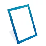 Brussels picture frame blue