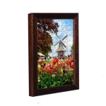 Amszterdam puzzle képkeret dióbarna 