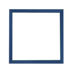 Amszterdam négyzetes mandala képkeret kék