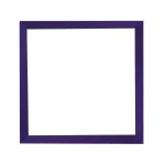 Amsterdam square mandala picture frame purple