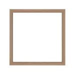 Amszterdam négyzetes mandala képkeret natúr