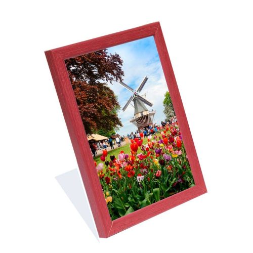 Amsterdam picture frame red