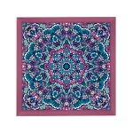 Amszterdam négyzetes mandala képkeret rózsaszín