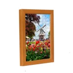 Amszterdam puzzle képkeret sárga  