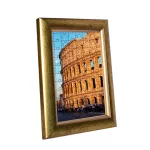 Róma puzzle képkeret arany