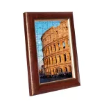Róma puzzle képkeret arany-barna