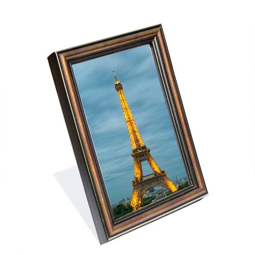 Paris picture frame gold-brown