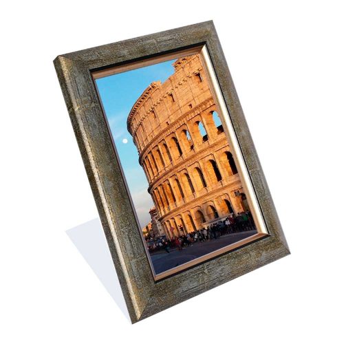 Rome picture frame antique silver
