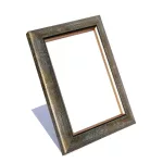 Rome picture frame antique silver
