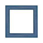 Nairobi mandala négyzetes képkeret  kék