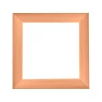 Nairobi square mandala picture frame natur