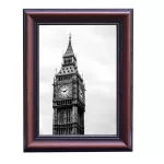 London képkeret, sötétbarna, A4 