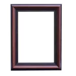 London képkeret, sötétbarna, A4 