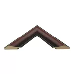 London képkeret, sötétbarna, A4 