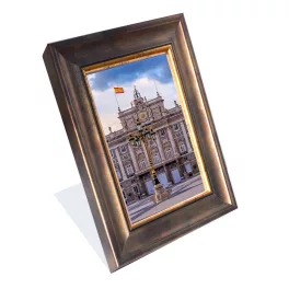 Madrid képkeret bronz 15x20 cm