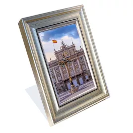 Madrid képkeret ezüst 13x18 cm