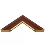 Madrid picture frame for puzzle, dark brown