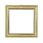 Madrid square mandala picture frame gold