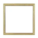 Madrid square mandala picture frame gold