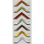 Florence picture frame for puzzle, antique brown