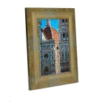 Firenze képkeret antik szürke 