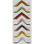 Florence picture frame for puzzle, dark brown