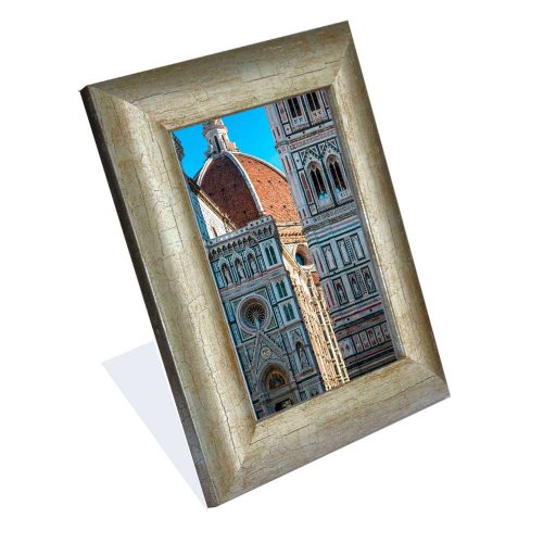 Florence picture frame antique silver 
