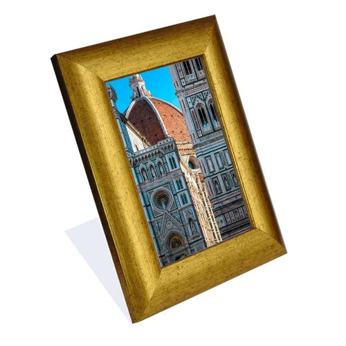 Firenze képkeret arany + paszpartu  