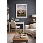 Bécs képkeret cseresznye , egyedi méretre