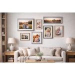 Bécs képkeret cseresznye , egyedi méretre