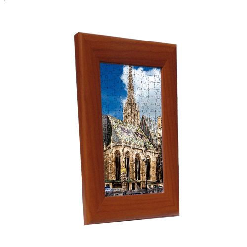 Vienna picture frame for puzzles, cherry 