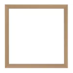 Vienna square mandala picture frame natur