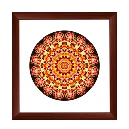 Nairobi négyzetes mandala képkeret 