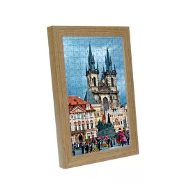 Prága keretcsalád közepes puzzlehöz 